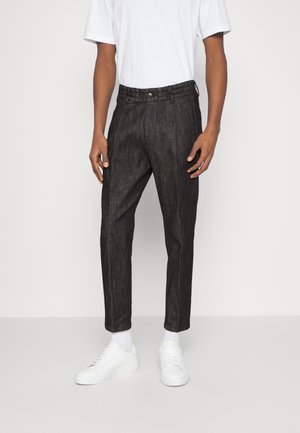 Stoffhose - dark-blue denim