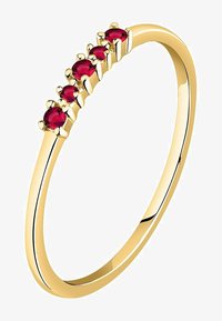 Ej vald, rot- und gelbgoldfarben