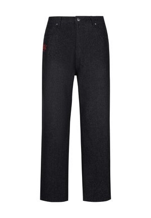 Ed Hardy BATTLE-DRAGON DIAMANTE  - Jeans baggy - black