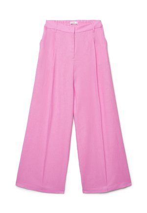 Calliope, PANTALONE LUNGO TINTA UNITA - Pantalon classique - rosa