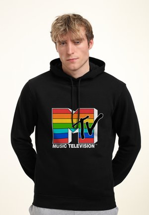 RAINBOW MTV - Sweat à capuche - black pure