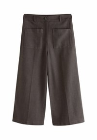 PATCH POCKET CULOTTES  - Kalhoty - chocolate
