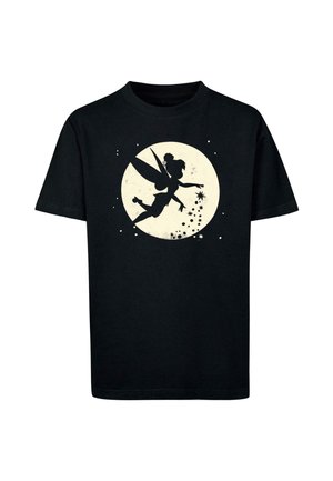 TINKER BELL MOON CROPPED - T-shirt imprimé - black