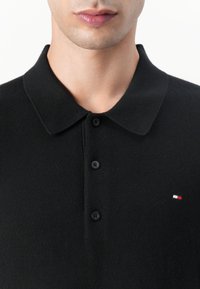 Tommy Hilfiger PIMA - T-shirt à manches longues - black