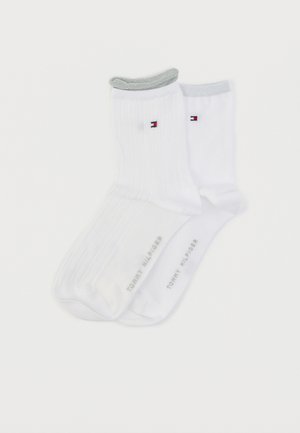 WOMEN SHORT SOCK 2 PACK - Zeķes - white