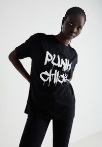 Noisy May SERA ONECK VIP - T-shirts med print - black