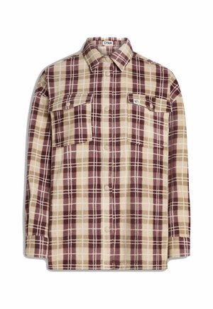 O'Neill, O'RIGINALS SUPERFLEECE SHIRT - Φλις μπουφάν - beige check flannel