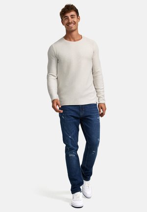 INDICODE JEANS, LOAKIM - Pullover - optical white