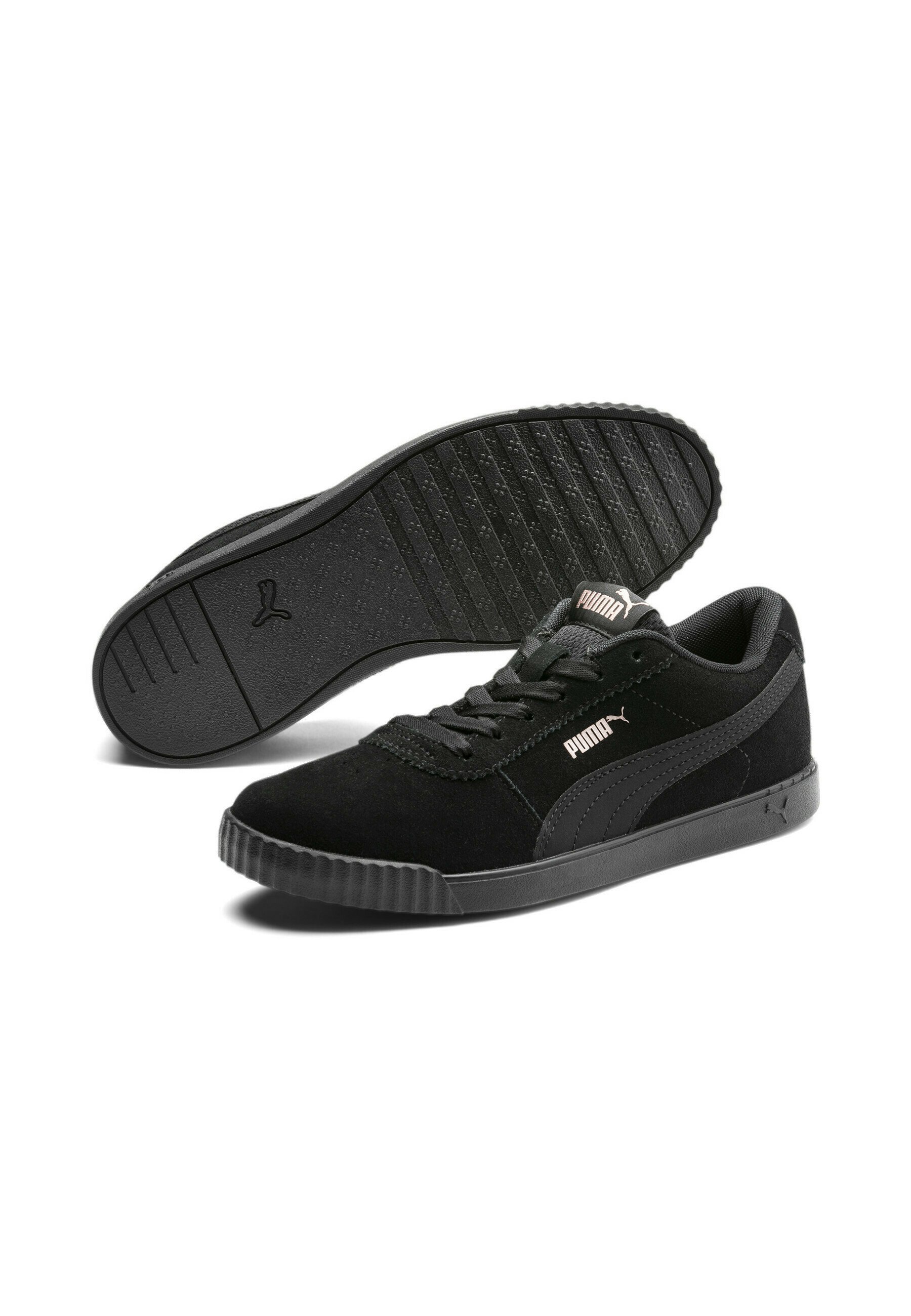 puma sneakers black and gold