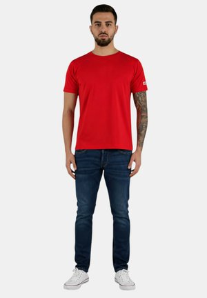 GCDS, T-SHIRT - T-shirt basic - rosso