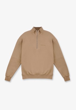 Sweatshirt - cognac