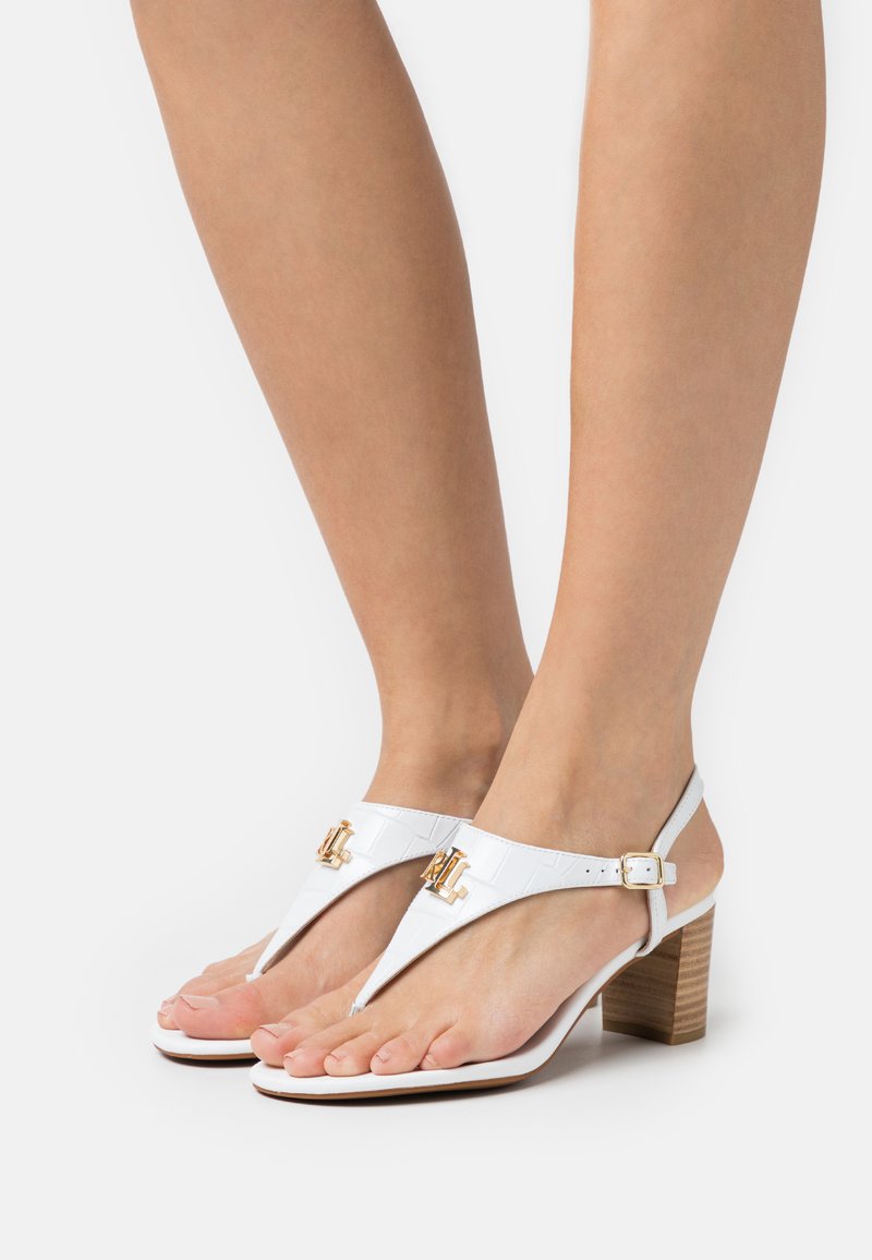 Lauren Ralph Lauren WESTCOTT II Tbar sandals white Zalando.co.uk