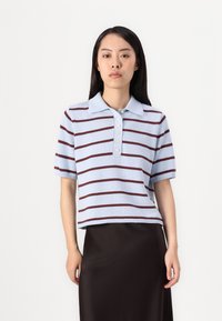 Modström MALVA STRIPE - Polosärk - blue/andorra