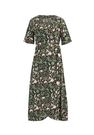 WE Fashion Dnevna haljina - green
