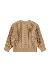 Molo BREEZE - Chaqueta de punto - marled fawn