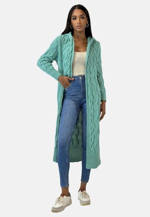 Elara Strickjacke - minz grün