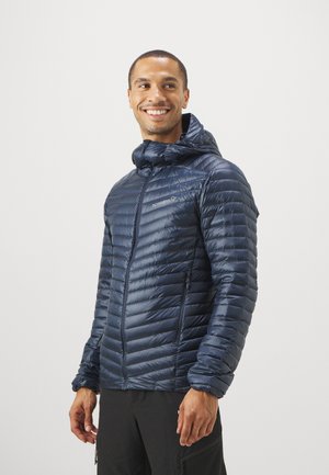 TROLLVEGGEN SUPERLIGHT HOOD - Chaqueta de plumas - indigo night