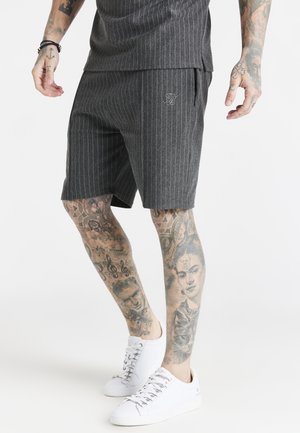 SMART ESSENTIALS PINSTRIPE - Shorts - grey marl