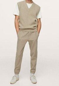 Mango Strickpullover - beige