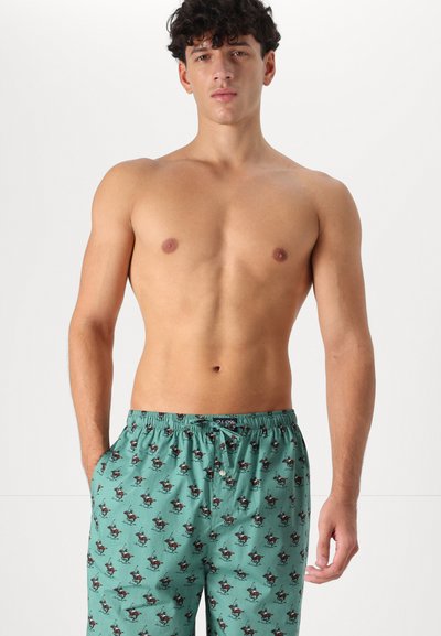 Polo Ralph Lauren SLEEP BOTTOM - Spodnji del pižame - fairway green