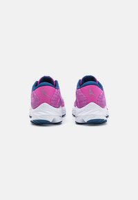 Mizuno WAVE RIDER 27 - Scarpe da corsa su strada - rosebud/white/navy peony
