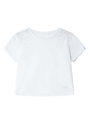 CHARLENE - T-shirt med print - white