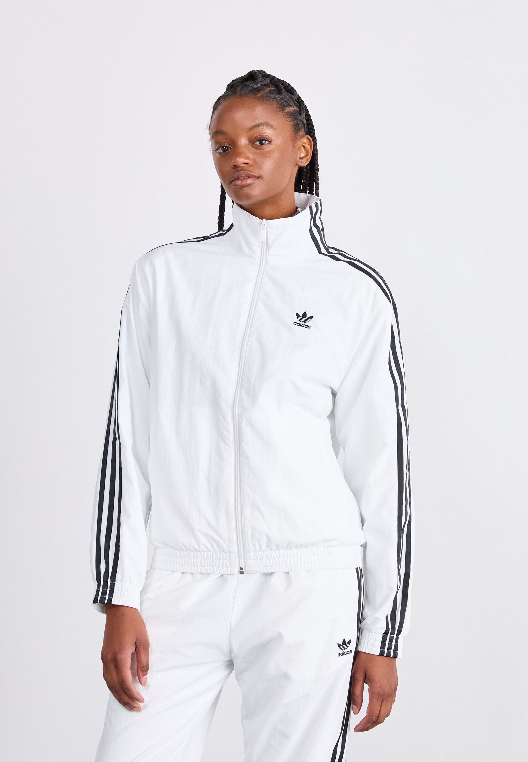 adidas Originals Veste de survêtement white/blanc ZALANDO