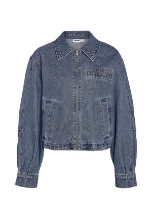 Noisy May, NMNOLA BARNY L/S JACKET NOOS - Denimová bunda - medium blue denim