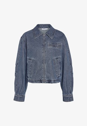 Noisy May, NMNOLA BARNY L/S JACKET NOOS - Denimová bunda - medium blue denim