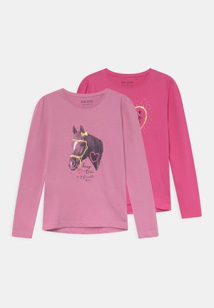 BASICS - Long sleeved top - azalee/pink
