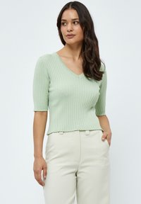 PEPPERCORN PCTANA - Základné tričko - green mint