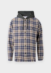 STANDARD HOODED - Košile - blue/brown