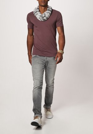 Selected, T-shirt basique - bordeaux
