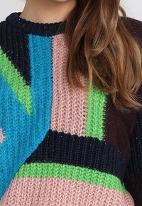 Topshop Strickpullover - multi-coloured