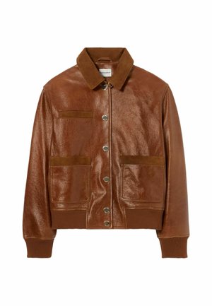 Claudie Pierlot, Chaqueta de cuero - marron
