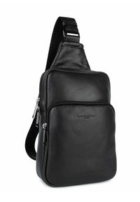 LANCASTER SOFT VINTAGE HOMME - Schoudertas - noir