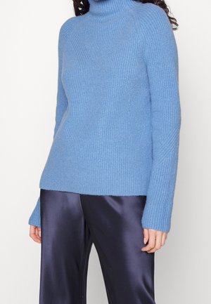 Stickad tröja - dark blue