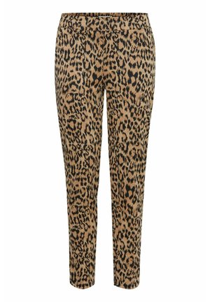 ICHI ICHI IHKATE - Pantalones deportivos - leopard jaquard