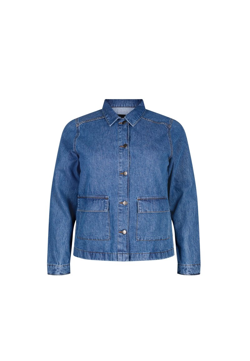 Zizzi Jeansjacka - blue denim