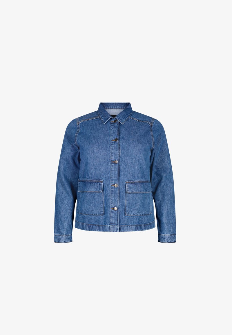 Zizzi Jeansjacka - blue denim