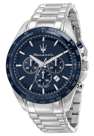 Maserati Montre à aiguilles - blau- und silberfarben
