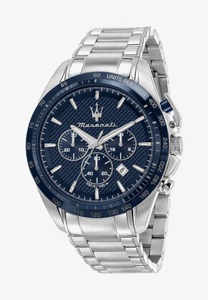 Maserati Chronograph - blau- und silberfarben