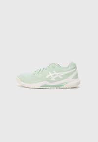 GEL DEDICATE 8 - Erineva kattega väljaku tennisejalatsid - lichen rock/white