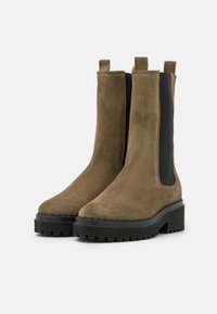 Nubikk FAE ADAMS - Botas de plataforma - taupe