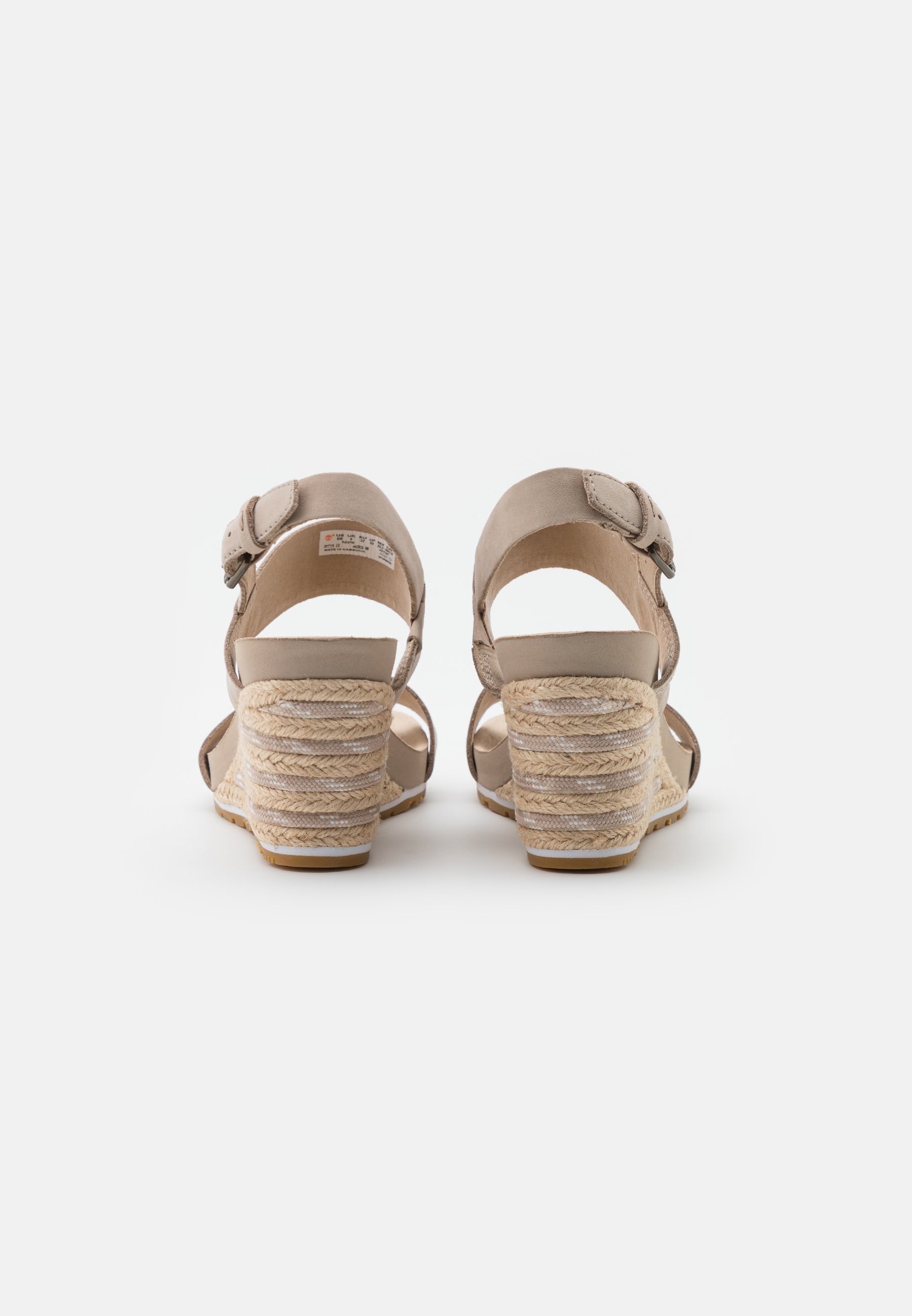 Timberland CAPRI SUNSET WEDGE - Wedge sandals - light beige/beige -  Zalando.co.uk