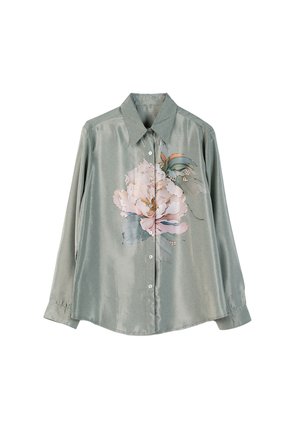 Camomilla Italia, CLEDY - SHIRT - Skjortebluser - blue solid