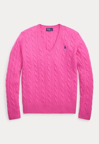KIMBERLY LONG SLEEVE PULLOVER - Strikkegenser - pink
