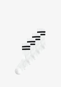 Geselecteerd, white with black stripe