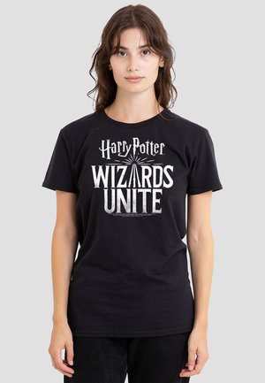 Cotton Soul, HARRY POTTER WIZARDS UNITE WIZARDS UNITE LOGO - T-Shirt print - black
