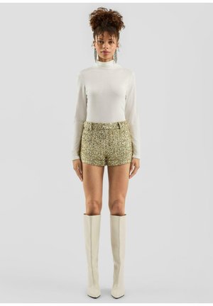 Shorts - gold-coloured